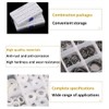 FEEIFOL 260-Piece O-Ring Seal Set Nylon Washers Gaskets Assortment Set
