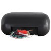 Rockville RMH200B Single DIN Marine Receiver Waterproof Gimbal Housing Black