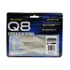 Q8 Super Bait-Paddle Tail - White Pearl