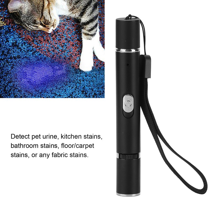 Pet Moss Light Hand Held LED UV Flashlight for Detecting