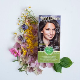Naturtint | Henna Cream | Semi-Permanent Colouring Cream without Ammonia | +90% Natural Ingredients | Up to 12 Washes | 5.0 Light Brown | 110 ml
