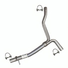 Northeastern Exhaust | Stainless Steel - Direct Fit Exhaust Rear Y-Pipe Compatible for Buick Enclave 2008-2017 3.6L - Automotive Replacement Part | Free Clamps Included