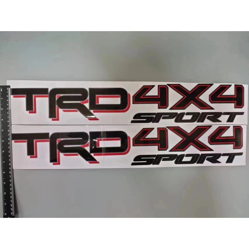 TRD 2PCs TRD 4x4 Sport Decal Set 2016 - 2020