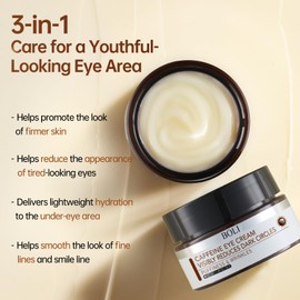 BOLI Caffeine Under Eye Cream, For Puffy Bags & Dark Circles, 1.05 oz