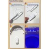 Toilet Guard,Smart U V-C Toilet Cleaner & Odor-Control System with