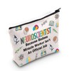 Neuroscientist Gift for Women Neurologist Cosmetic Makeup Bag Neuroscience Graduation