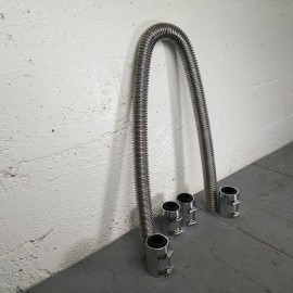 National Speed Automotive Supply 1964 - 1972 Chevelle 48 Stainless Steel SS Radiator Hoses Kit