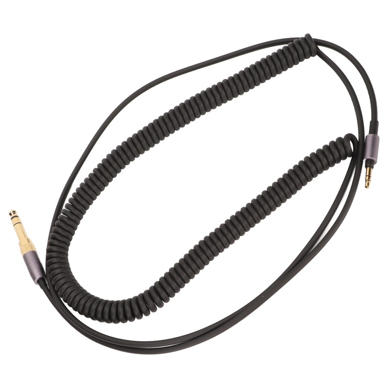 3.5mm Sound Spring Cable Retractable 9.8ft Plug and Play 3.5mm