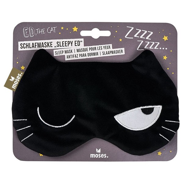 moses Ed, the Cat Sleepy Ed Sleeping Mask - Cuddly