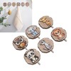 Children Cartoon Clothes Hook No Drilling Lovely Self Adhesive Kids