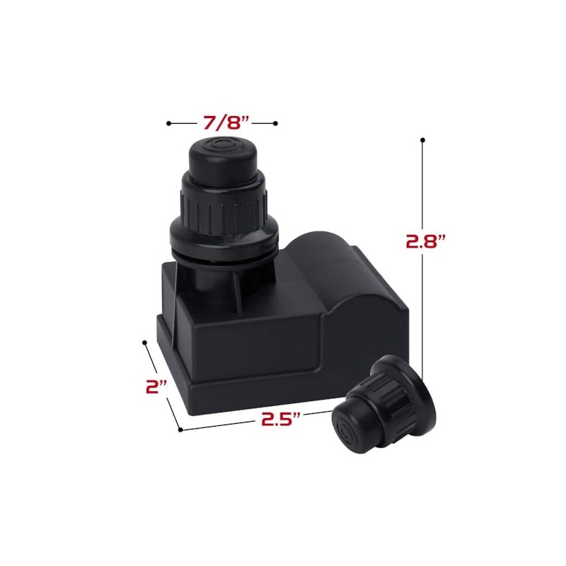 OREAD 4 Outlet Gas Grill Ignitor,Electronic Spark Generator,Push Button BBQ