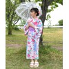 Bee saa01400 3-Piece Kids’ Yukata Set, Girls, Summer, Easy to