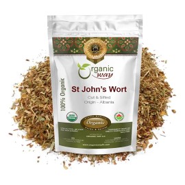 Organic Way Hierba De San Juan Cortada Y Tamizada 8 Oz