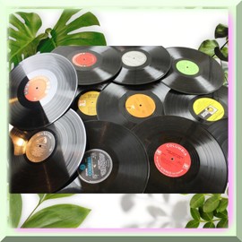 Vinylify "Retro Groove Vinyl Collection - 12" Records for Party Deco