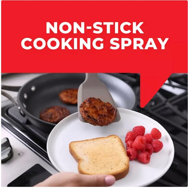Original No-Stick Cooking Spray 100% Natural Canola Oil (2 pack
