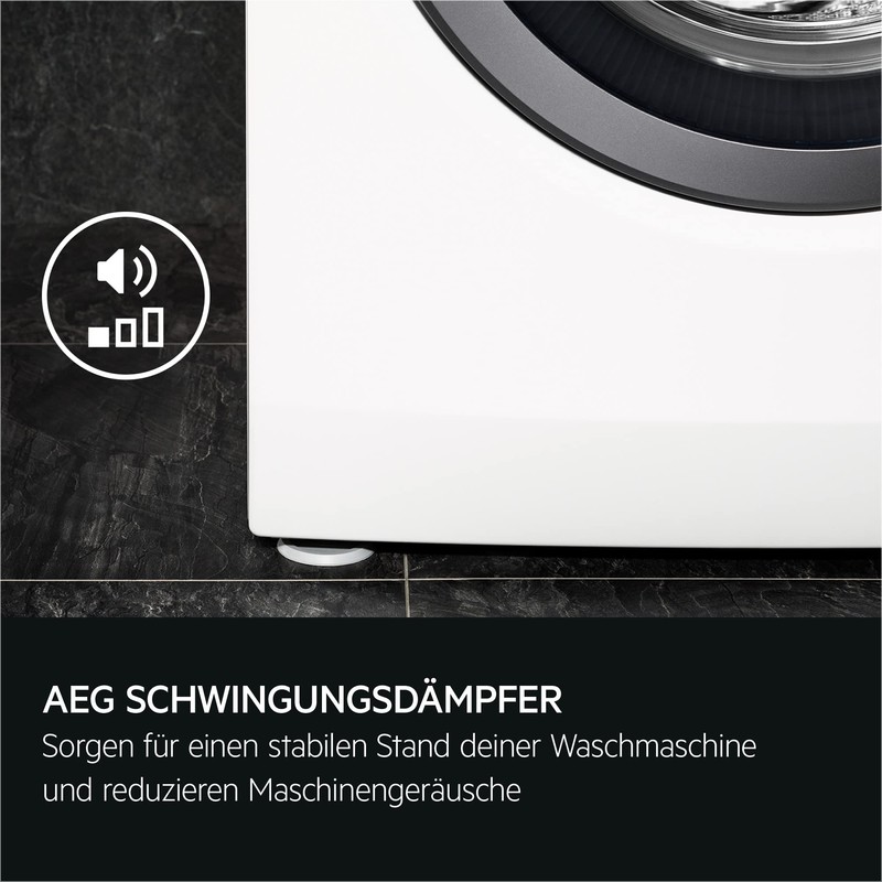 AEG Vibration Damper for Washing Machines, TÜV Tested, Anti-Vibration Cushions