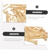 BESPORTBLE 50pcs Bamboo Golf Tees Golf Holders Performance Lightweight and