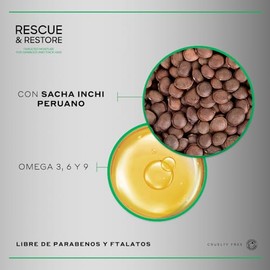 MARTHA DEBAYLE Acondicionador REFILL POUCH RESCUE & RESTORE. Brillo hidratado para cabello áspero y maltratado. Con ceramidas y Sacha Inchi Peruano. S
