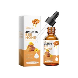 XIMONTH Honey Eye Care Serum, Moisturizing Care Serum, Refreshing Hydrating Eye Serum, Daily Use Eye Care Product for Women & Men - Colour: Orange, Size: 2 boxes
