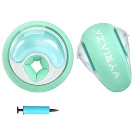 LOOWARTS Braccioli Bambini con 3 Camere d'aria Indipendenti, Bambino Realizzati in Materiale Ispessito, Braccioli Neonato adatti a Bambini di età compresa tra 1 e 8 Anni Verde