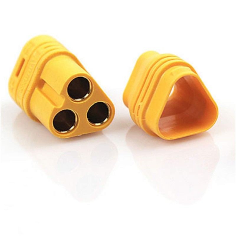 VUNIVERSUM Premium MT60 3 Pin Gold Plug Socket for Multirotor