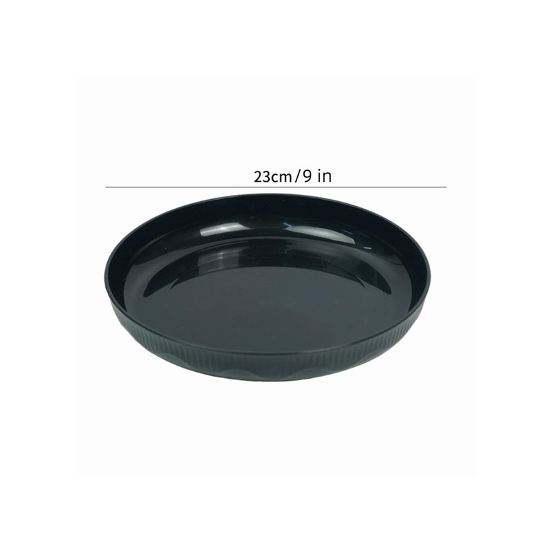 6 Pack Wheat Straw Plates Reusable Dinner Plates, Durable &