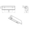 MS Beschläge® Glass Folding Handle Patio Door Handle Balcony Door