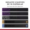 Nespresso, Café Decaffeinato, Paquete de 50 cápsulas de Sistema Original