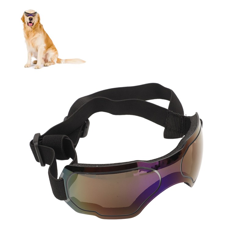 Dog Goggles Wind and UV Protection Pet Glasses Dustproof Sunglasses