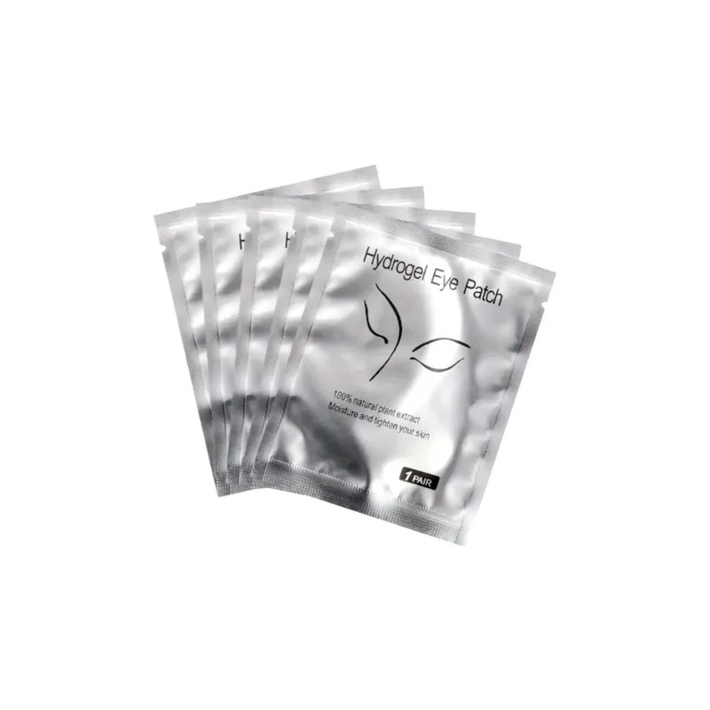 Parches De Gel Extensiones Pestañas Aloevitamina C 50piezas