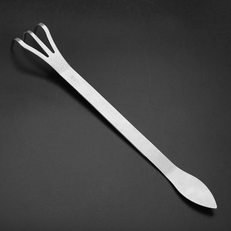 Eboxer Stainless Steel 3 Prong Root Rake Pick Set, Bonsai