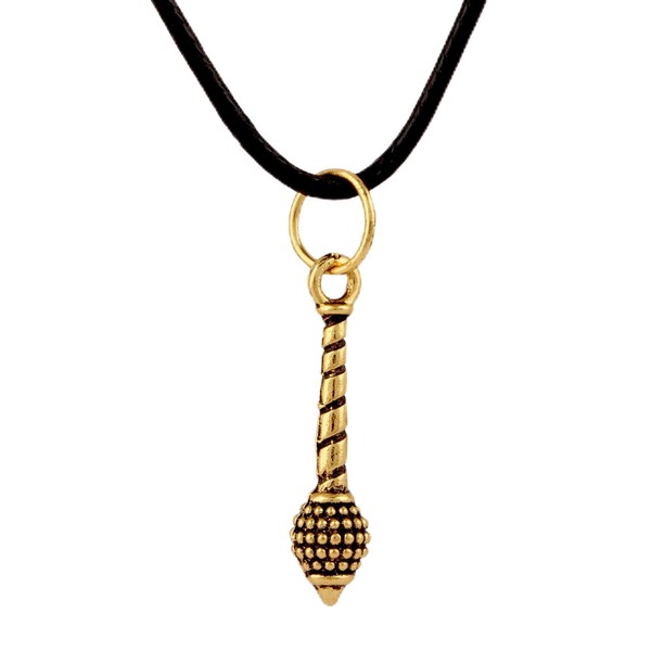 Rudra Empire Hindu God Lord Hanuman Gada Pendant for Men