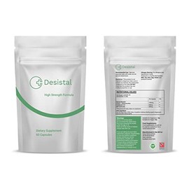 Desistal - Supplement to Cut Down or Stop Drinking Alcohol - 1 Month Supply Pouch 60 Capsules