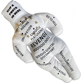 Diabolical Gifts DP0494 Revenge Voodoo Doll Joke Novelty Gift Present