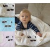 Super Soft Baby Blanket With Coat in Cream, Pink, Pastel
