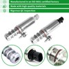 WAOREVTY Intake & Exhaust Camshaft Position Actuator Solenoid Valve VVT