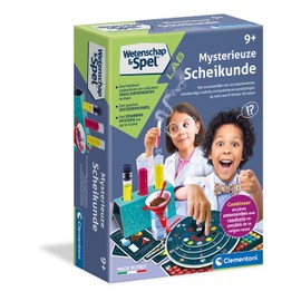 Clementoni Science & Game Lab Mysterious Chemistry Scientific Lab Experiment Set for Children 8+ Years 56012 Multicoloured