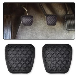 Brake or Clutch Pedal Pads Cover, Compatible with Honda Accord 1976-2015 /Fit Honda Civic 1984-2015 /Fit Honda CRX 1984-1990