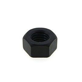 Stainless Steel/SS Black Hex Nut [1 Type] M4 (10 Pieces)