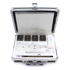 Kit Microblading Y Microshading Pigmentos Biomaser Estuche Plateado
