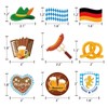 3omething New Oktoberfest Cupcake Toppers – Beer Day Bavarian Festival