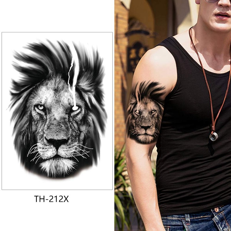 Lion Tattoos Arm Tattoos Fake Tattoos Festival Tattoos Lion Tattoos