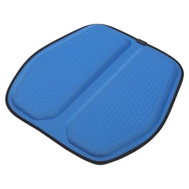 Partuto 1 Pc 47x46.5cm Universal Car Seat Cushion - for Car Travel Driving Seat Protection Pad Cover Comfortable - Polyester Fiber Gel Blue