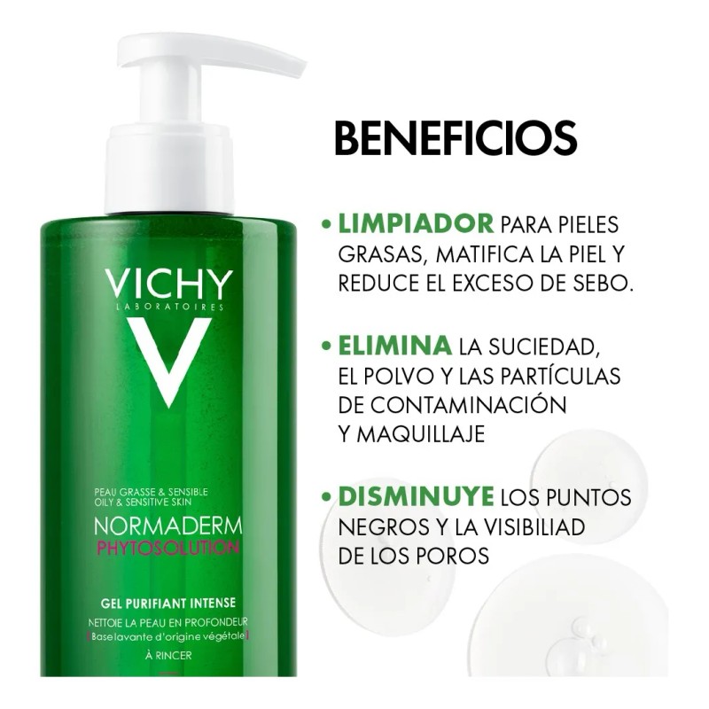 Kit Vichy Normaderm Para Piel Grasa Limpia y Protege -