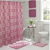 Creative Home Ideas 15-Piece Bathroom Shower Curtain Set – Set
