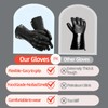 Insulated BBQ Gloves Heat Resistant/Flexible/No Stiff/Easy to Grip/No Smell/Food Grade，for