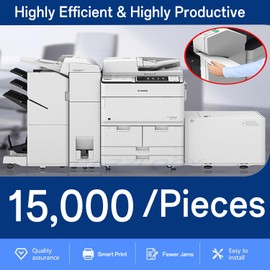 3-Pack SH-12 Staple Cartridge Compatible for Kyocera SH12 SH-12 1903NB0UN0 Staples Cartridges Refills for DF7110, DF790, DF790C, DF791, 3551ci 5550ci Printers (3 Cartridges, 5,000 Staples Each)