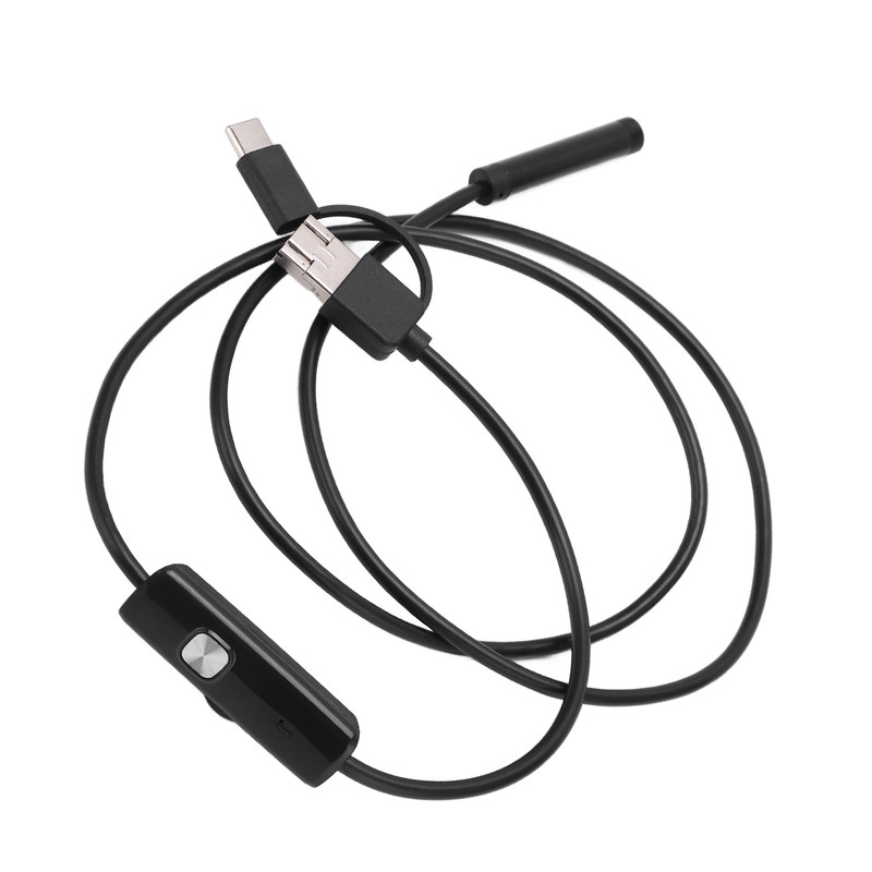 AN100‑8 8mm 3 in 1 Endoscope IP67 Waterproof 6LED Adjustable