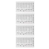 4pcs Checklist Board DIY Production Recyclable Portable Chore Checklist Detachable