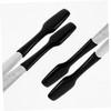 KONTONTY 2pcs Fine Tip Tweezers Stainless Steel Stamp Tweezers Rounded